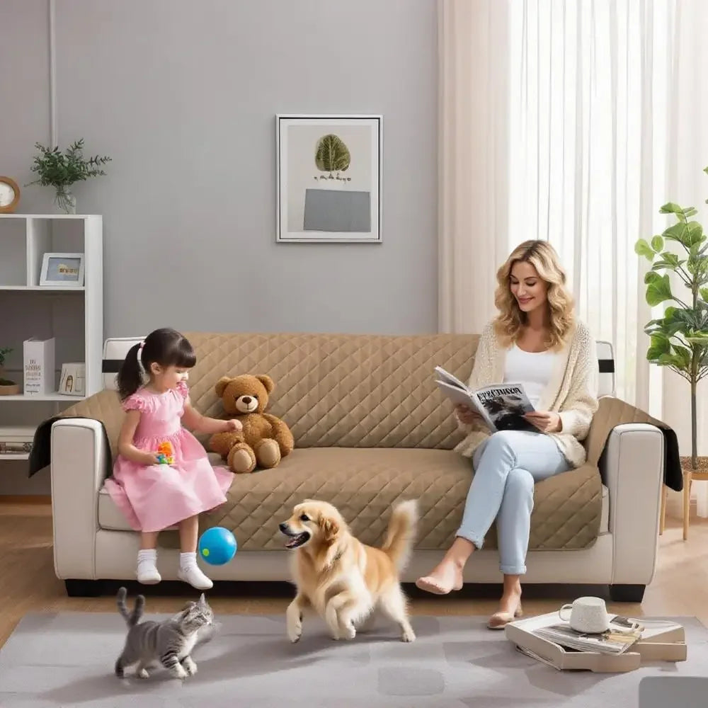 Waterproof Sofa Cover - Non-Slip Pet-Proof Furniture Protector - zyntrixe