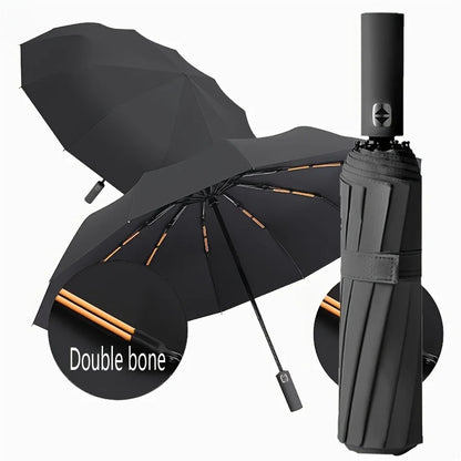 Paraguas Automático Plegable Anti-UV con Protección Solar - zyntrixe