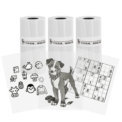 Mini Impresora Térmica Portátil Bluetooth 57mm - Sin Tinta Stickers Fotos DIY