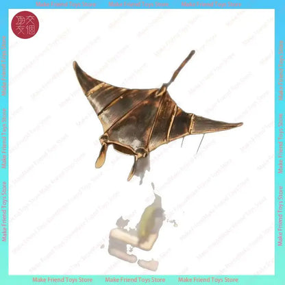 Mantarraya Biónica Eléctrica de Madera - Ornamento Decorativo Hecho a Mano